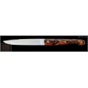 Le Grand table Perceval en loupe bois de fer