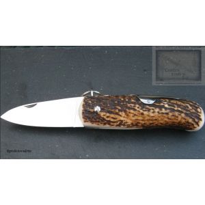 Coup de poing Mongin12.5 cm en bois de cerf