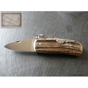 Coup de poing Mongin 9 cm en bois de cerf