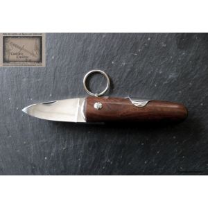 Coup de poing Mongin 8 cm en palissandre