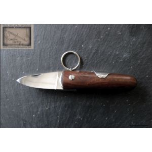 Coup de poing Mongin 7 cm en palissandre