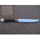 couteau de table,couteau modele Anglais 1 manche baguette avec garniture