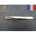 Pince a epiler de Nogent doree 9cm mors crabes biais