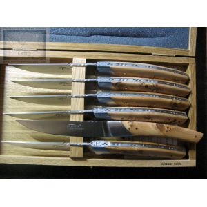 Couteau de table le Thiers Chambriard, manche genevrier