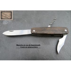 Canif Mongin 10 cm Os De Mammouth