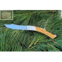 couteau MC Cognet, le Thiers TB manche en bois serpent,lame inox