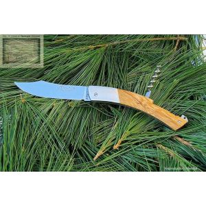 couteau MC Cognet, le Thiers TB manche en bois serpent,lame inox