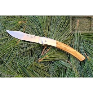 couteau MC Cognet le Thiers en olivier lame acier