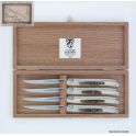 coffret Claude Dozorme, 6 couteaux steak Laguiole Claude  Dozorme