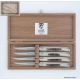 coffret Claude Dozorme, 6 couteaux steak Laguiole Claude  Dozorme