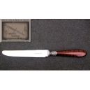 couteau,manche baguette, en bois d'amourette,