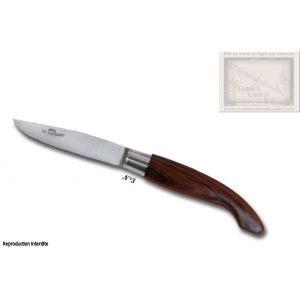 couteau le perigord,n3 a virole,manche en palissandre,lame 12c27