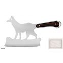 couteau Claude Dozorme, couperet loup 1902 en vallernia