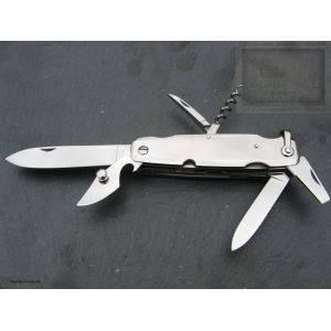 Canif Mongin 10cm 6 pi&eacute;ces en inox poli 