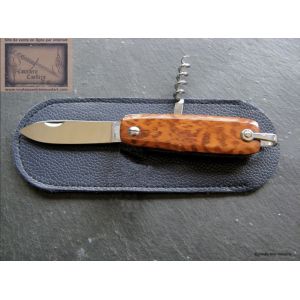 Canif Mongin 10cm 2 pi&eacute;ces en Amourette 