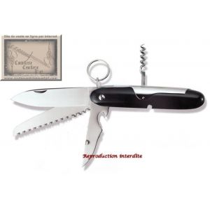 Navette Mongin 4 pi&eacute;ces 13 cm en corne de buffle