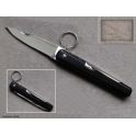 Facette Mongin manche 8 cm corne de buffle avec anneau