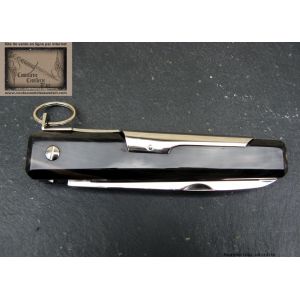 Facette Mongin manche 12 cm corne de buffle avec anneau