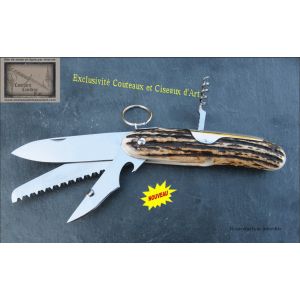 Navette Mongin 4 pi&eacute;ces 13.5 cm en BOIS DE CERF