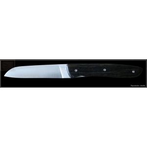 Couteau Perceval L08 en &eacute;b&egrave;ne de Macassar