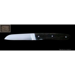 Couteau L10 Perceval en &eacute;b&egrave;ne du Gabon