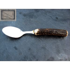 Cuill&egrave;re de table Mongin en bois de cerf