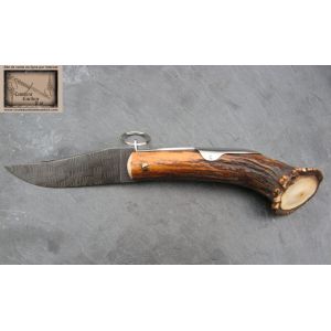 Couronne Mongin en Bois de Cerf Lame Damas