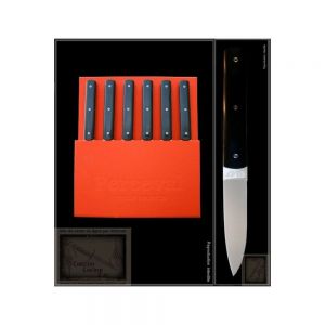 Coffret 6 Couteaux Perceval 9.47 Noir